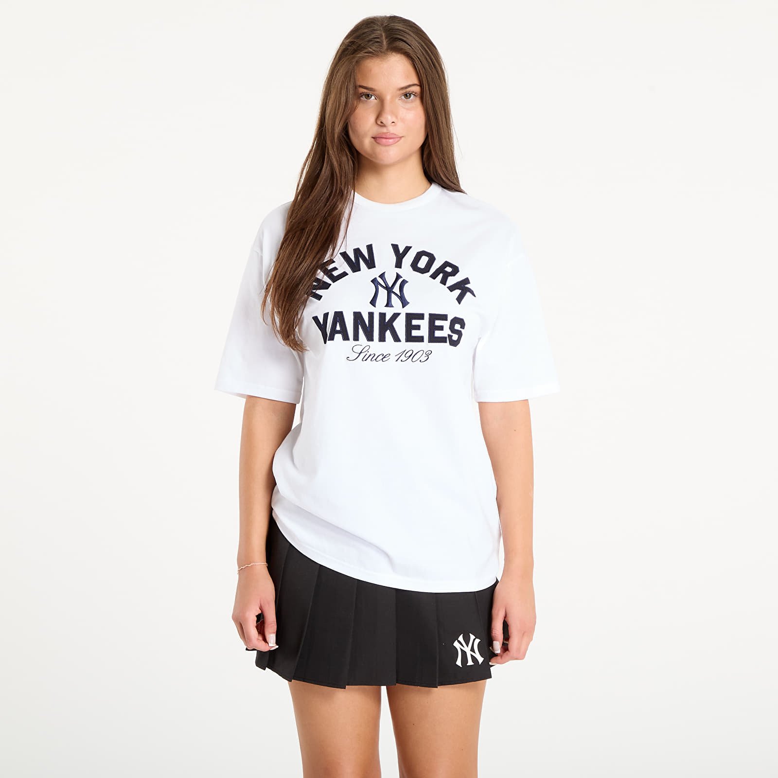Men's T-shirts New Era MLB Heritage New York Yankees UNISEX White