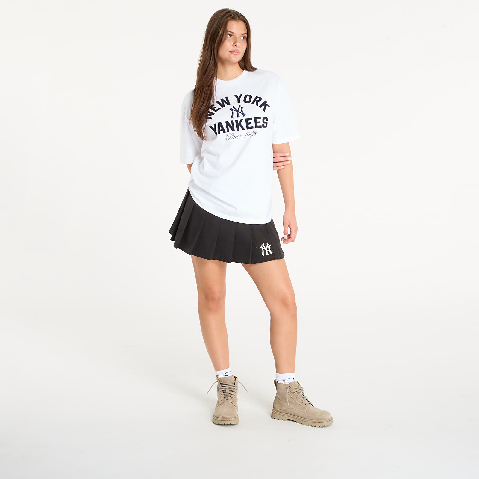 Men's T-shirts New Era MLB Heritage New York Yankees UNISEX White