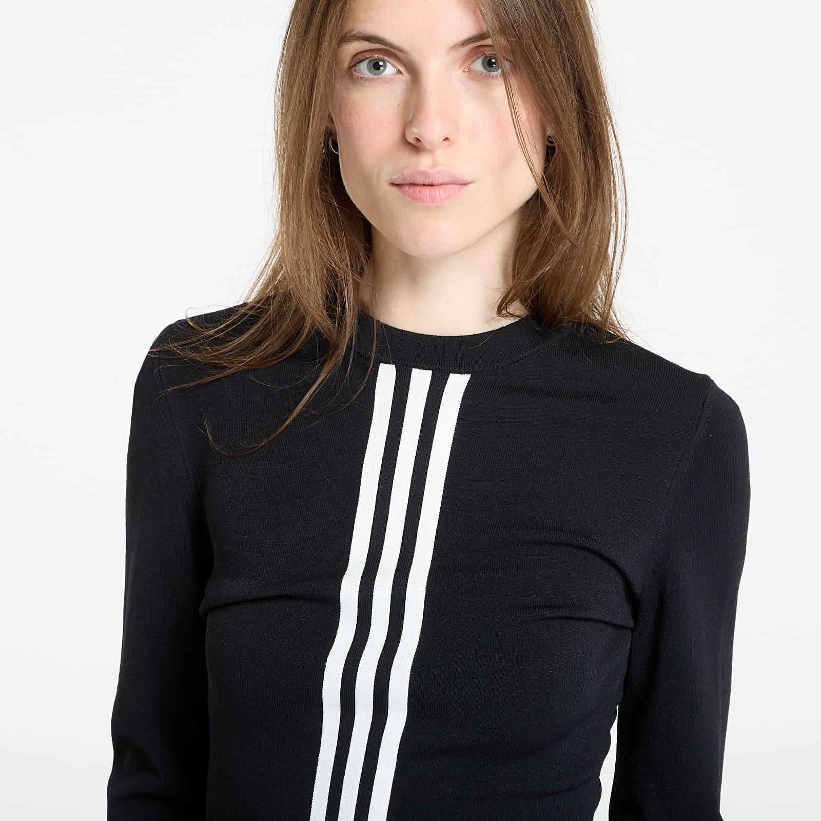 T-krekli Y-3 Fitted Long Sleeve Cinch Black