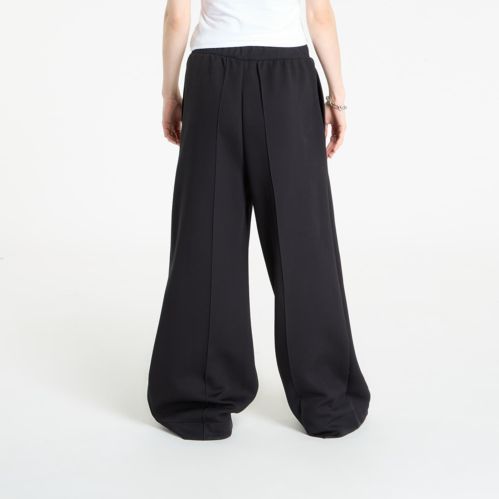 Pants adidas Off Placed 3-Stripes Wide Pant Black