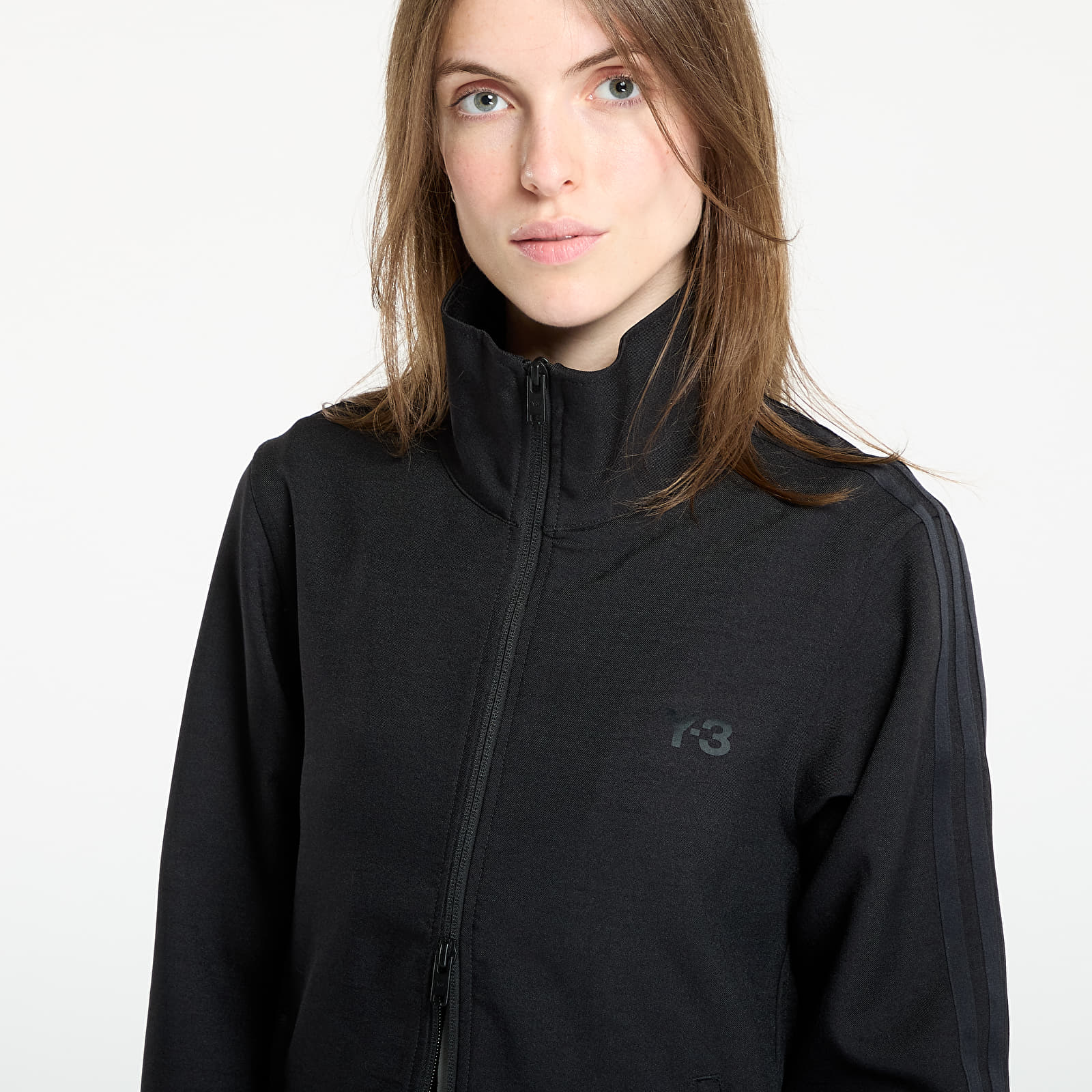 Mikinas ar kapuci un sporta krekli Y-3 W 3S Tracktop Black