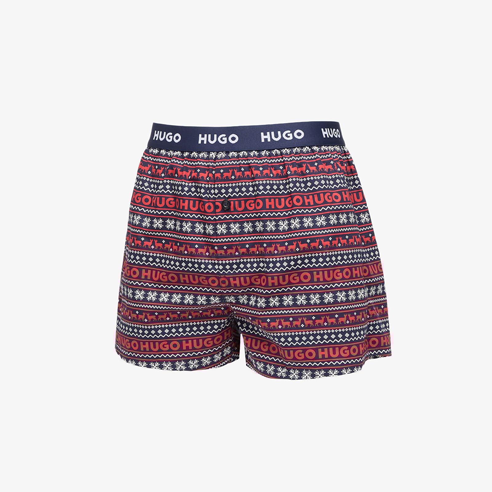 Férfi boxeralsók Hugo Boss Woven Boxer 3-Pack Multicolor