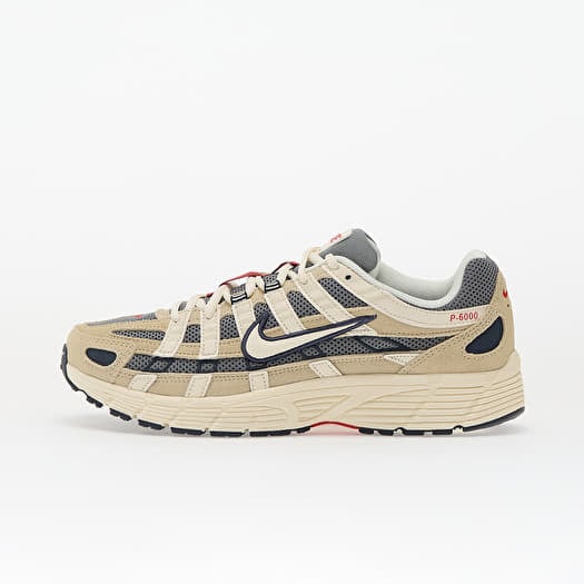 Nike P-6000 Lt Khaki/ Pale Ivory-Thunder Blue-Cool Grey-Univ Red