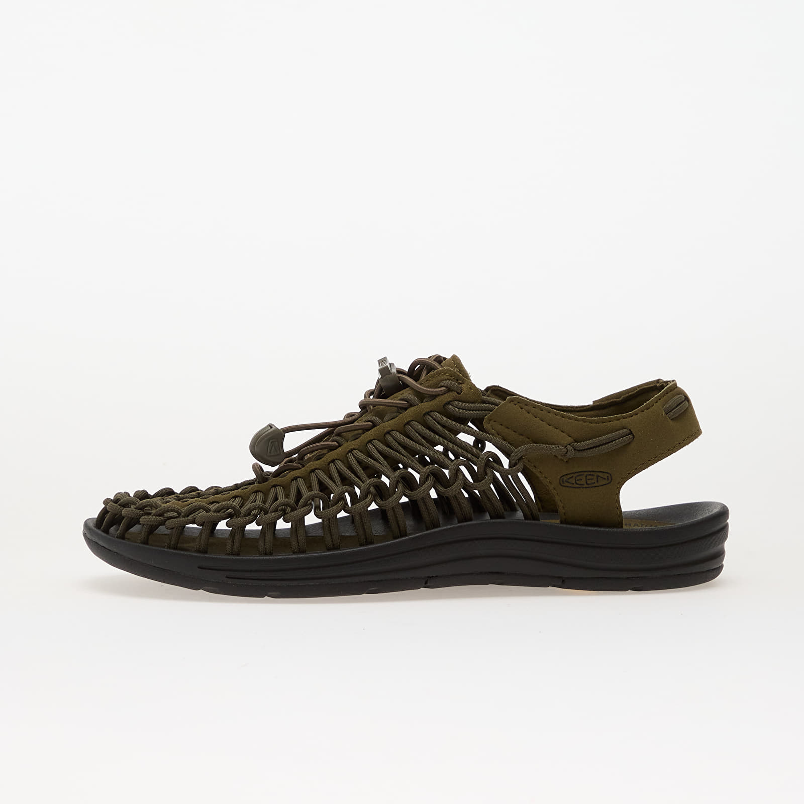 Мъжки кецове и обувки KEEN Uneek Men Dark Olive/ Black