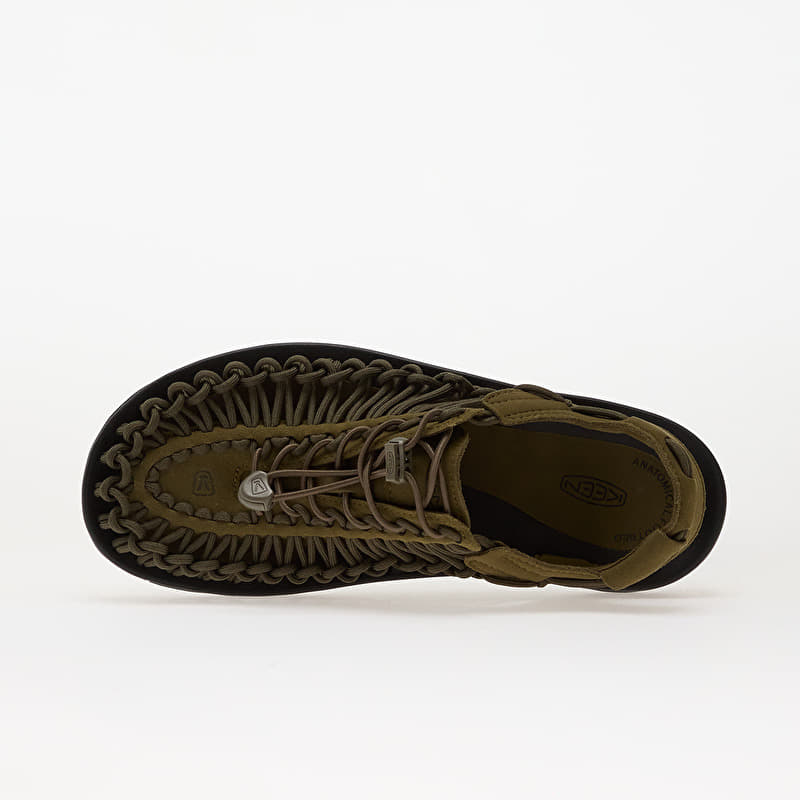 KEEN Uneek Men Dark Olive/ Black | Footshop