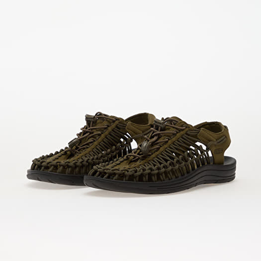 KEEN Uneek Men Dark Olive/ Black | Footshop