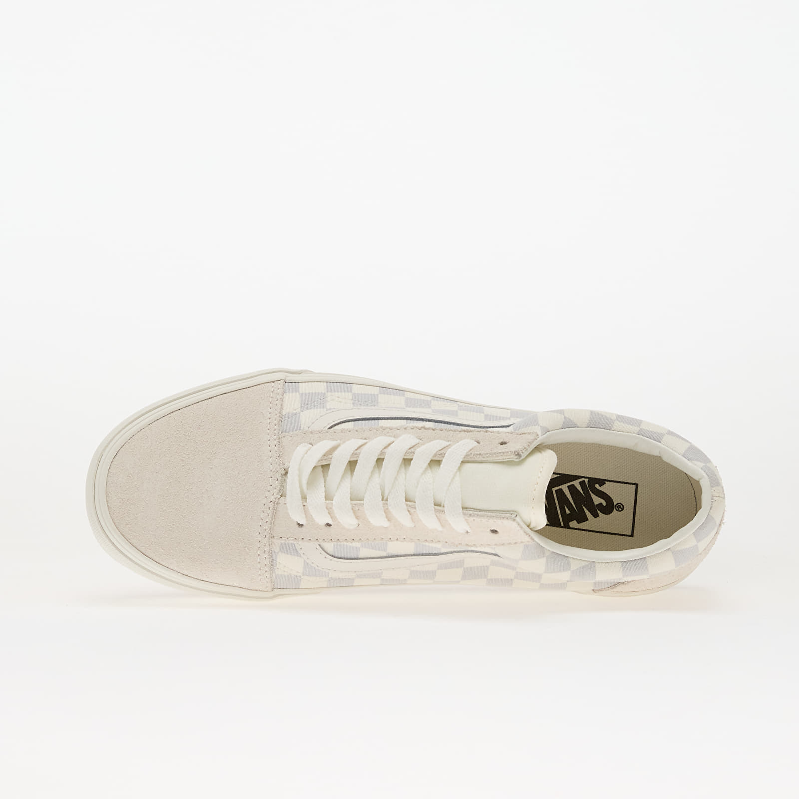 Men's shoes Vans Old Skool Checkerboard Gray/ Marshmallow