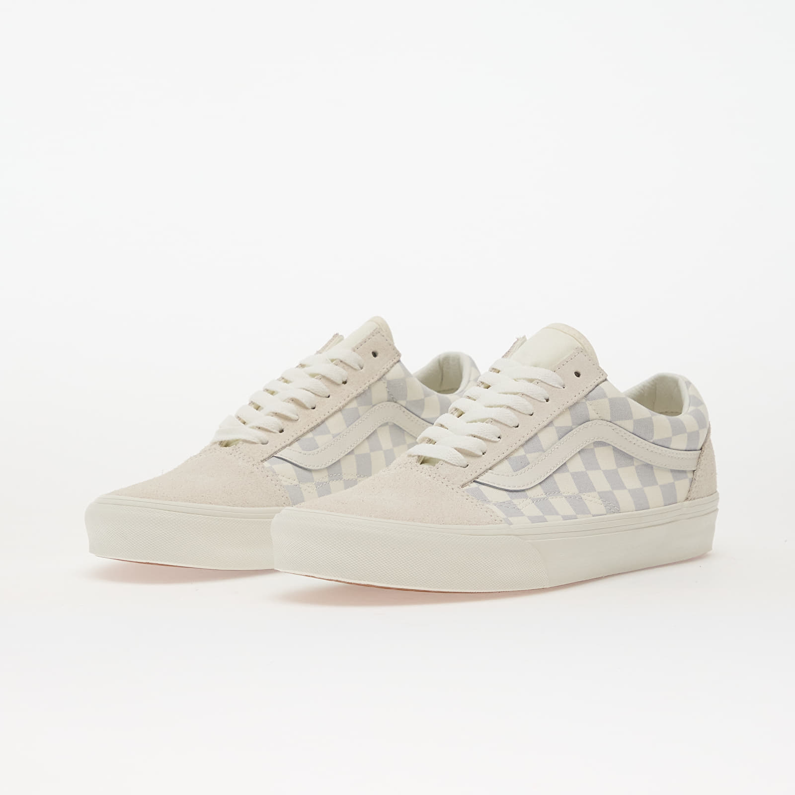 Men's shoes Vans Old Skool Checkerboard Gray/ Marshmallow