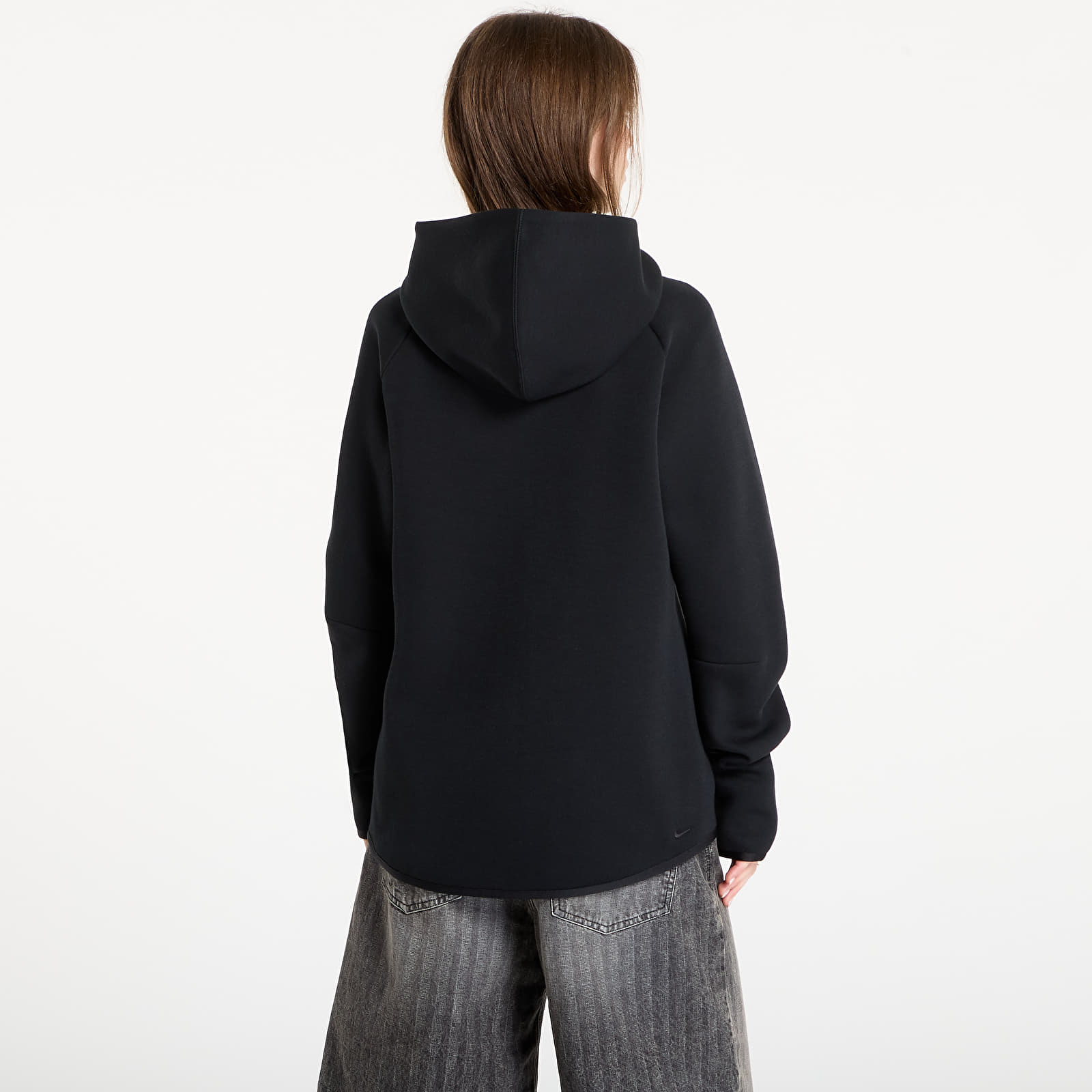 Hoodies and sweatshirts  Nike Sportswear Tech Fleece Windrunner Women's Full-Zip Hoodie Black/ Black
