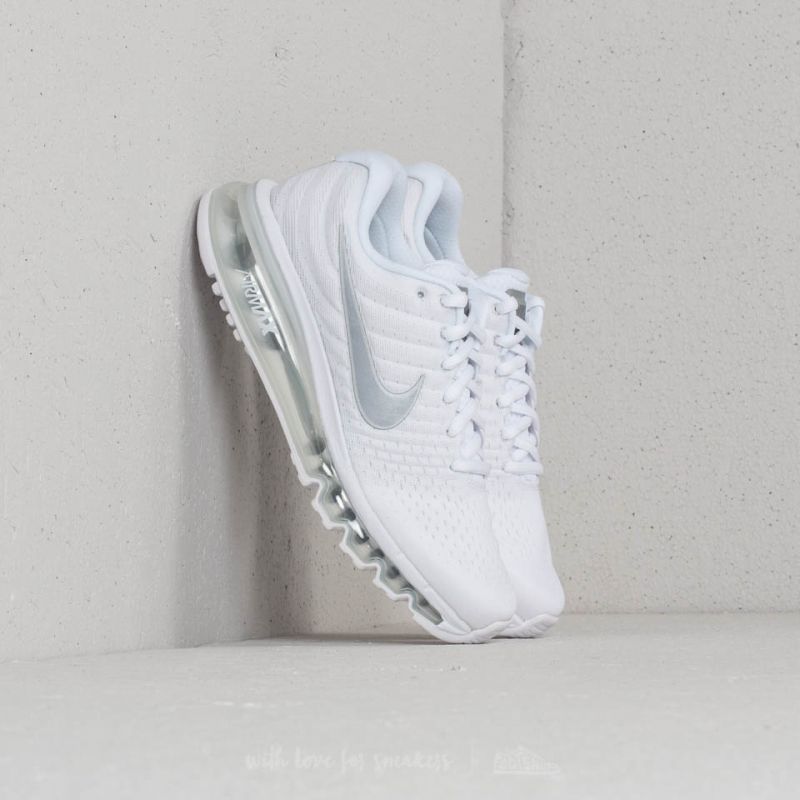 Nike Air Max 2017 (GS) White/ Metallic Silver | Footshop