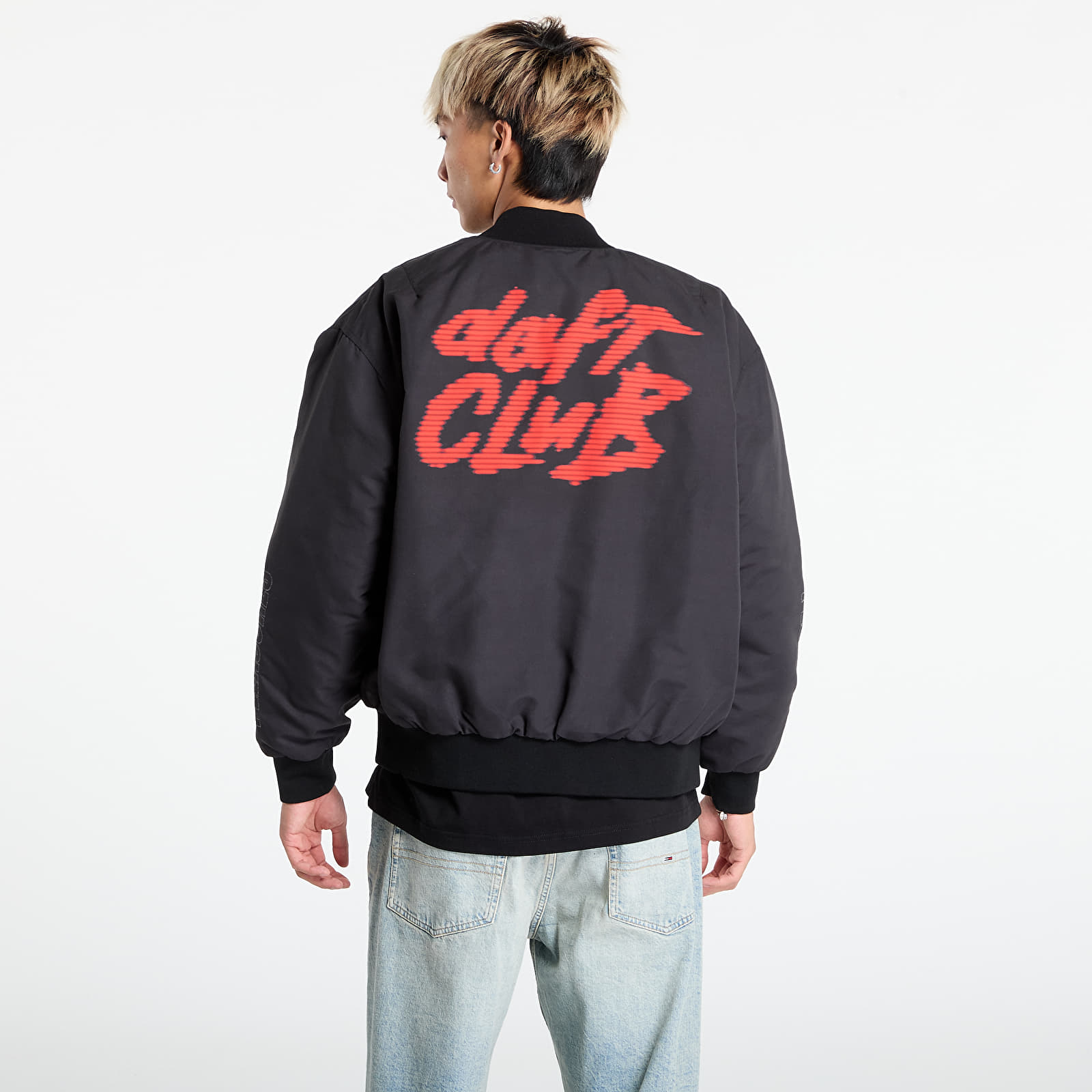 Joped PLEASURES Daft Club Reversible Bomber Black