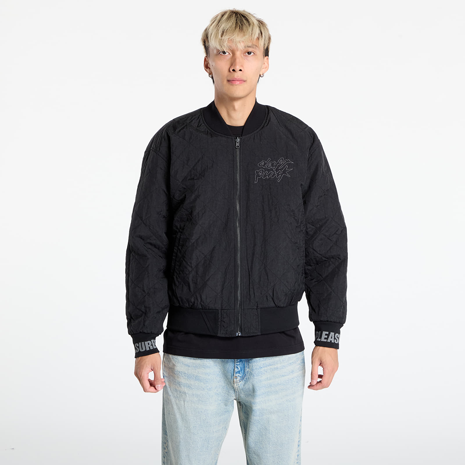 Joped PLEASURES Daft Club Reversible Bomber Black