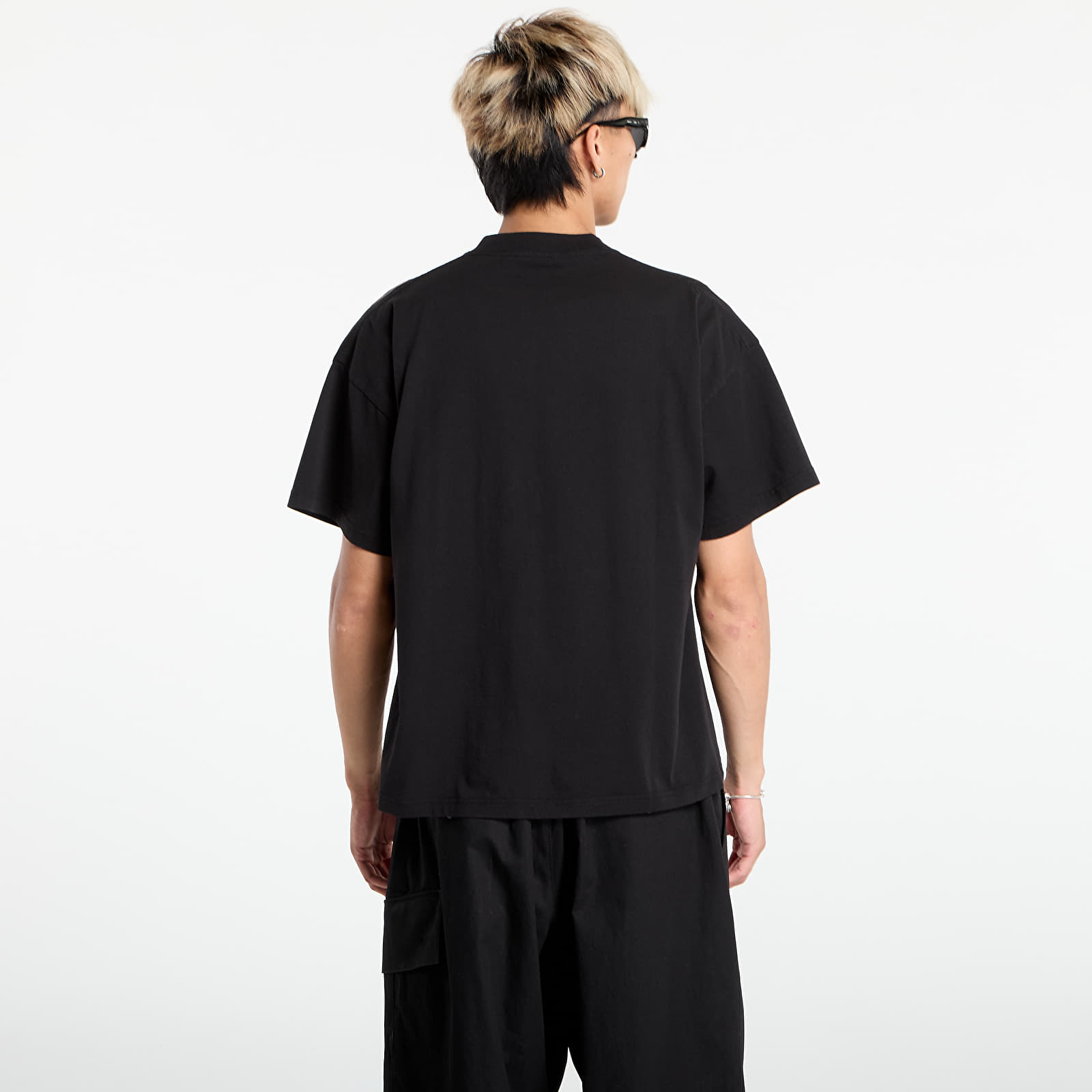 T-särgid ROA Logo Organic T-Shirt Black