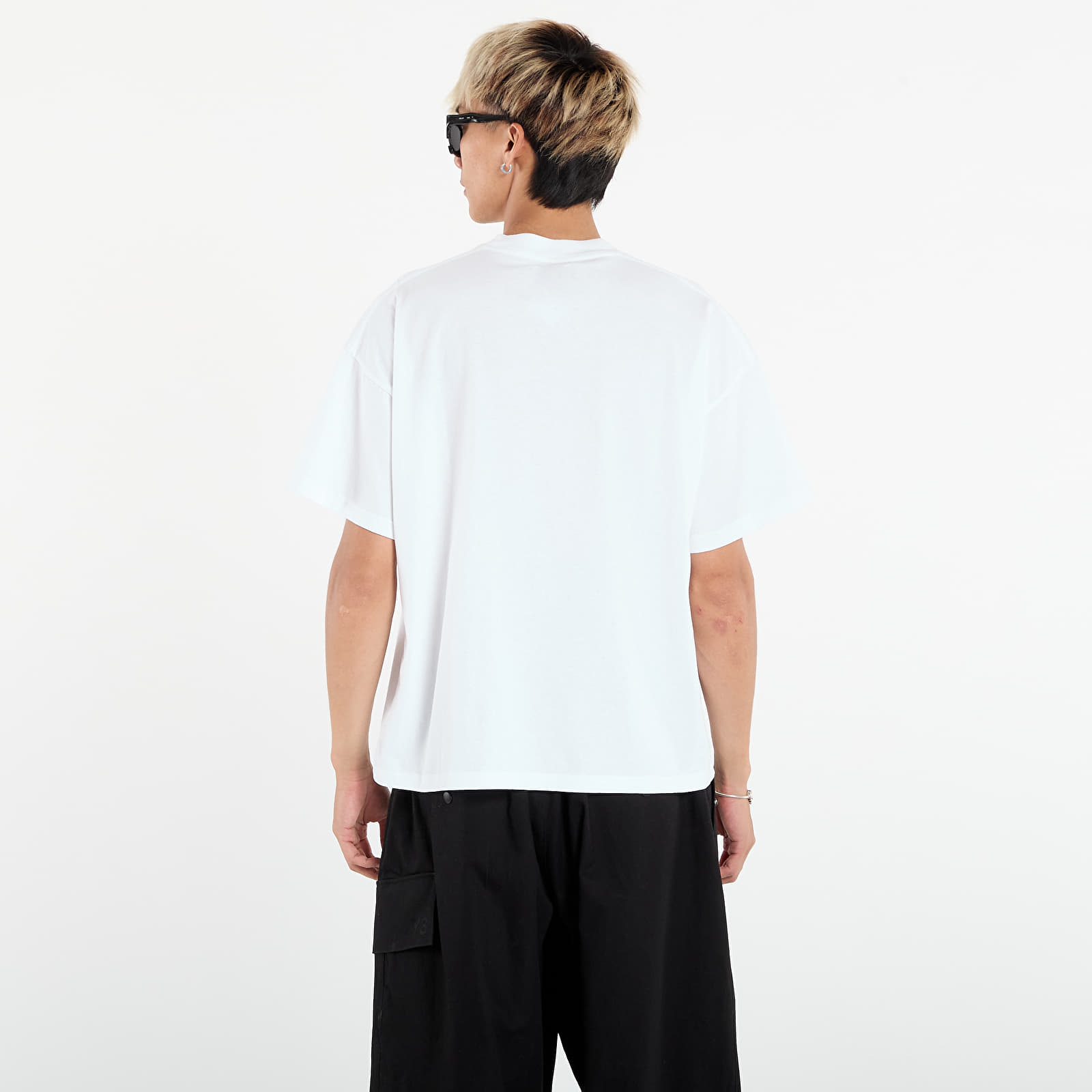 T-särgid ROA Logo Organic T-Shirt White