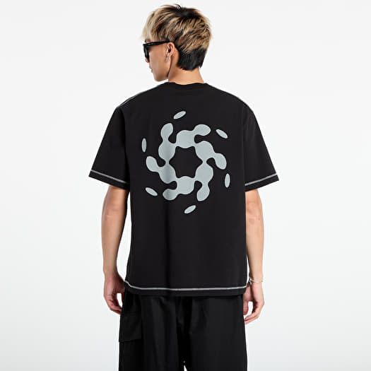 T-shirts ROA Info Stitch Organic T-Shirt Black Footshop