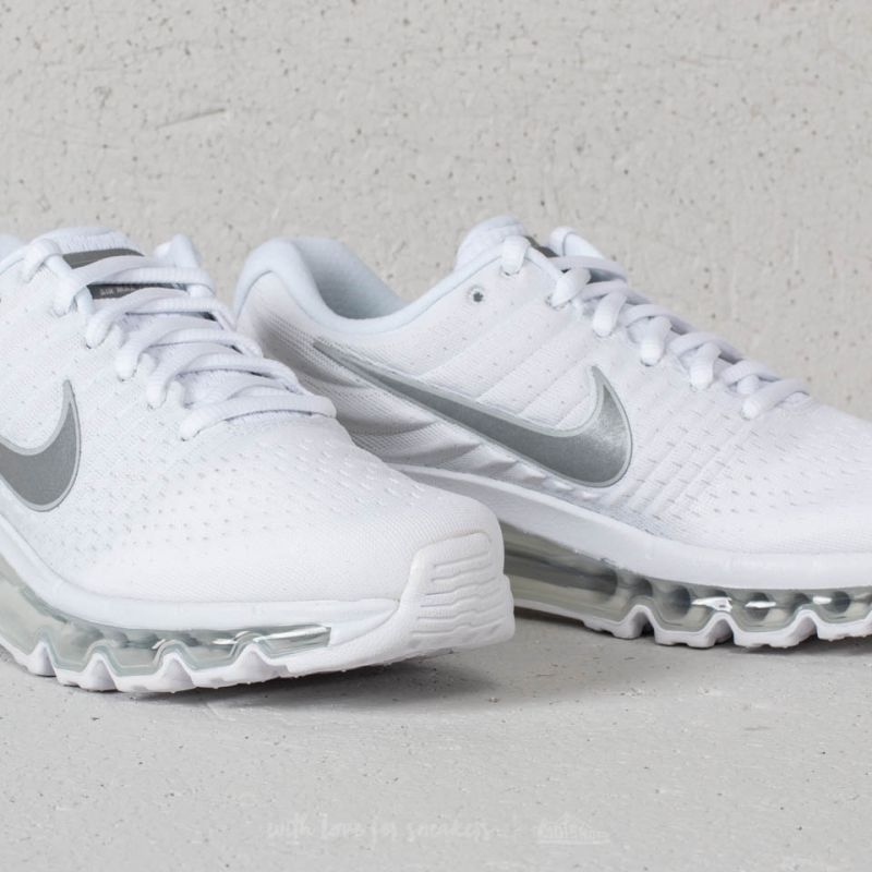 Nike Air Max 2017 (GS) White/ Metallic Silver | Footshop