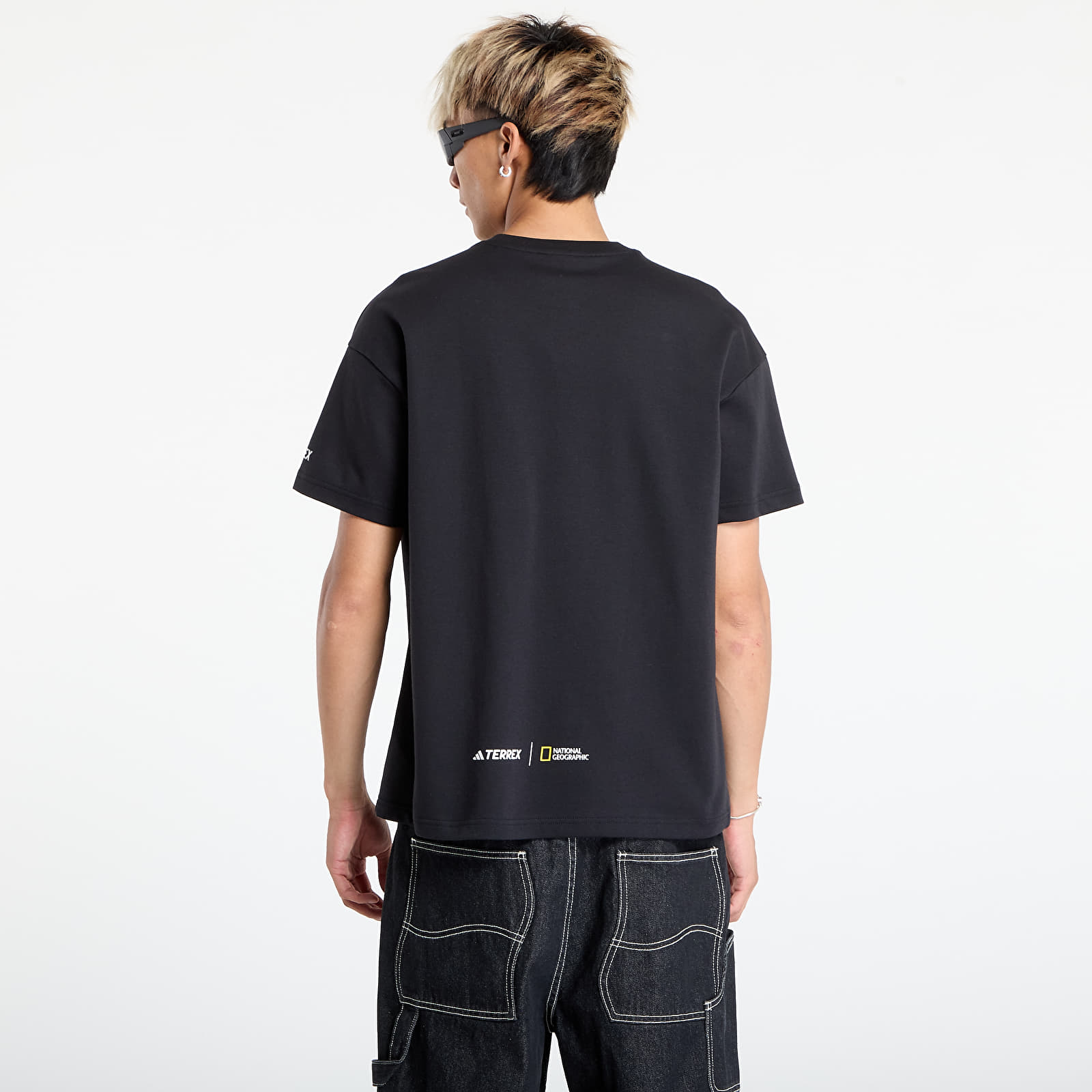 T-Shirts adidas National Geographic UF AEROREADY Graphic T-shirt Black/ Dark Brown/ Clear Onix