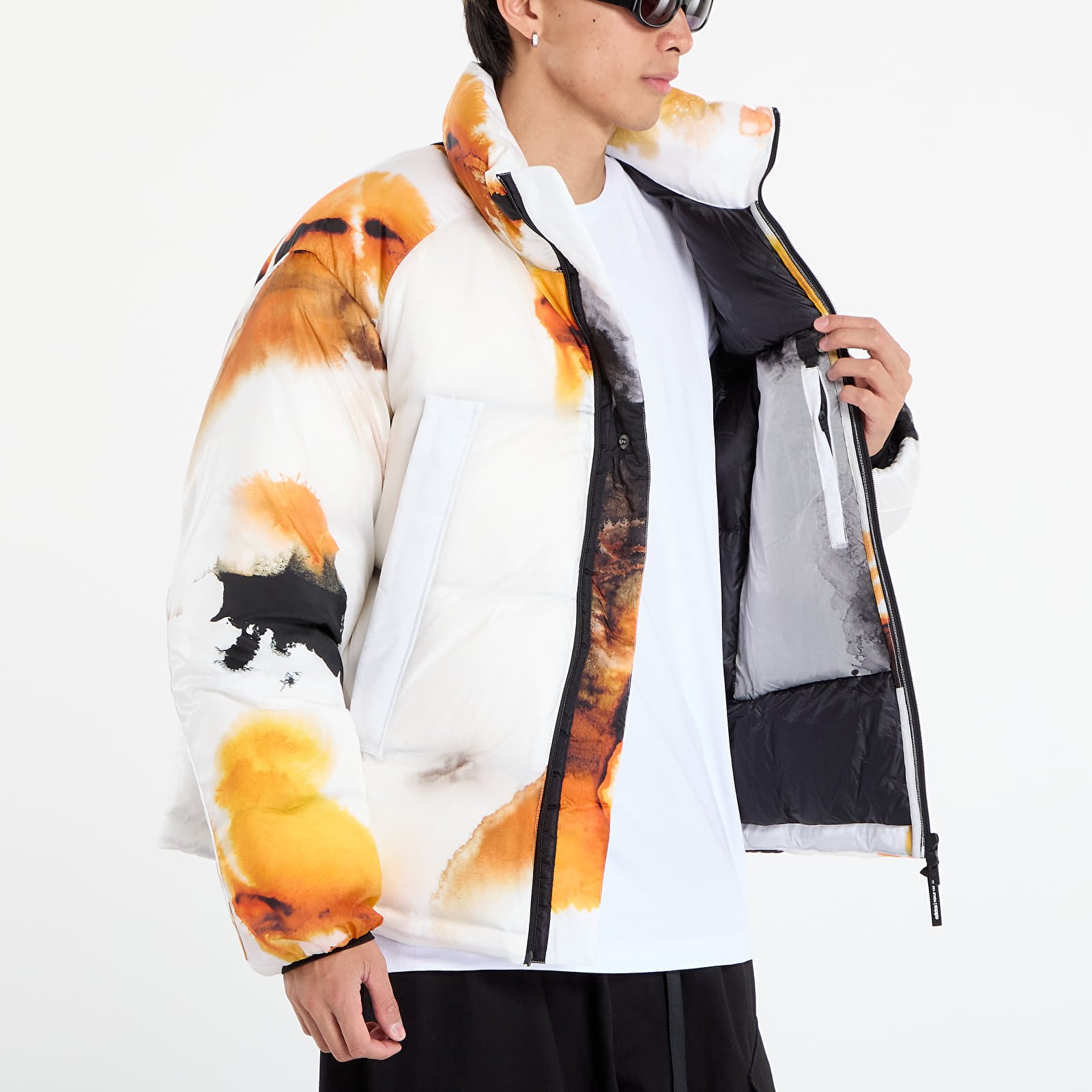 Puffer-jakker Y-3 M Aop Puff Jacket Multicolor