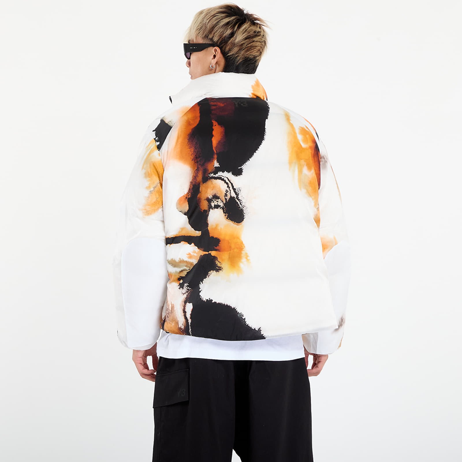 Puffer-jakker Y-3 M Aop Puff Jacket Multicolor