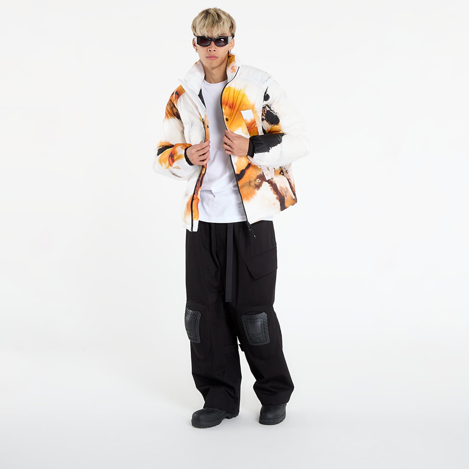 Puffer-jakker Y-3 M Aop Puff Jacket Multicolor