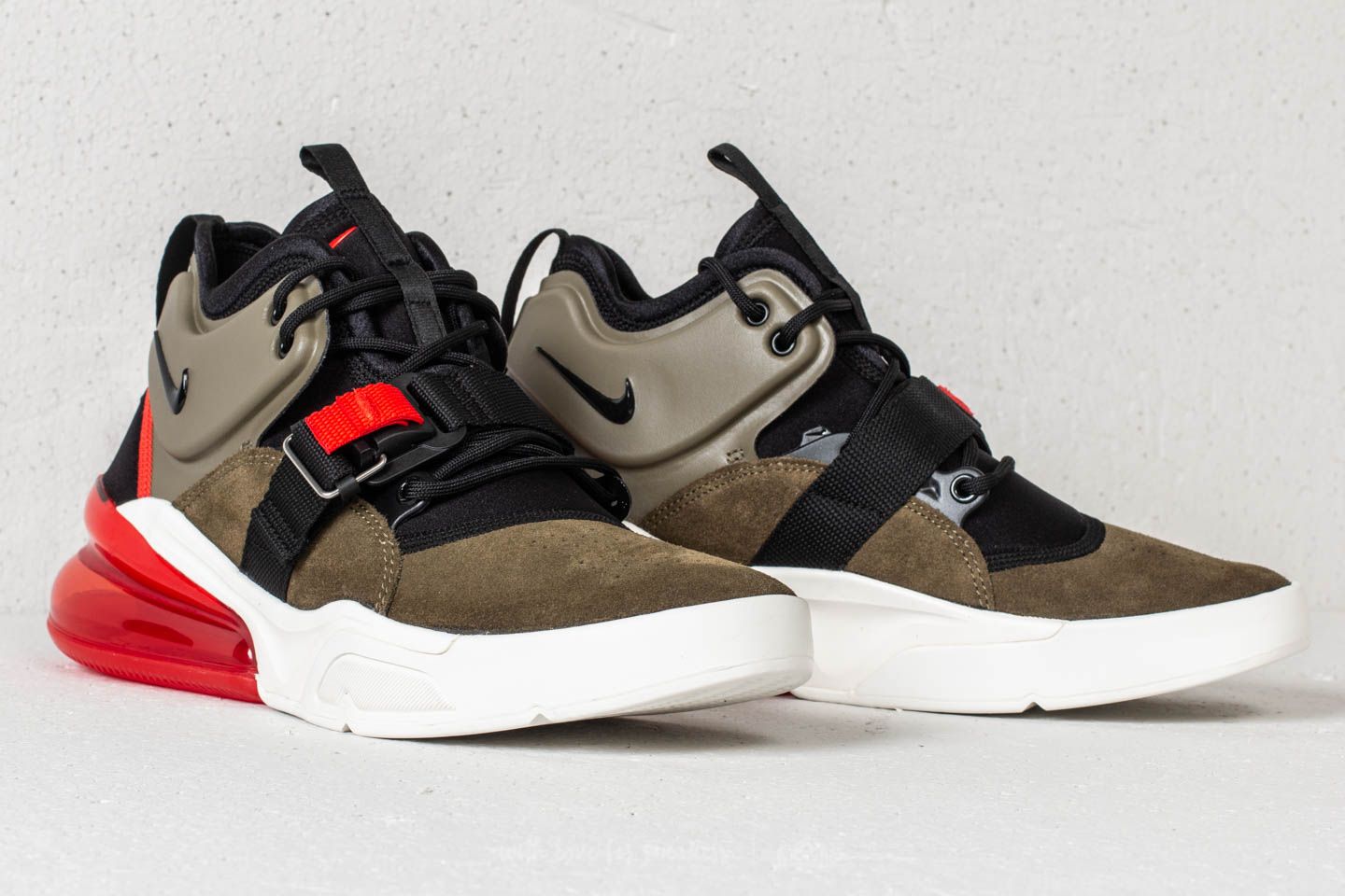 Men s shoes Nike Air Force 270 Medium Olive Black Footshop