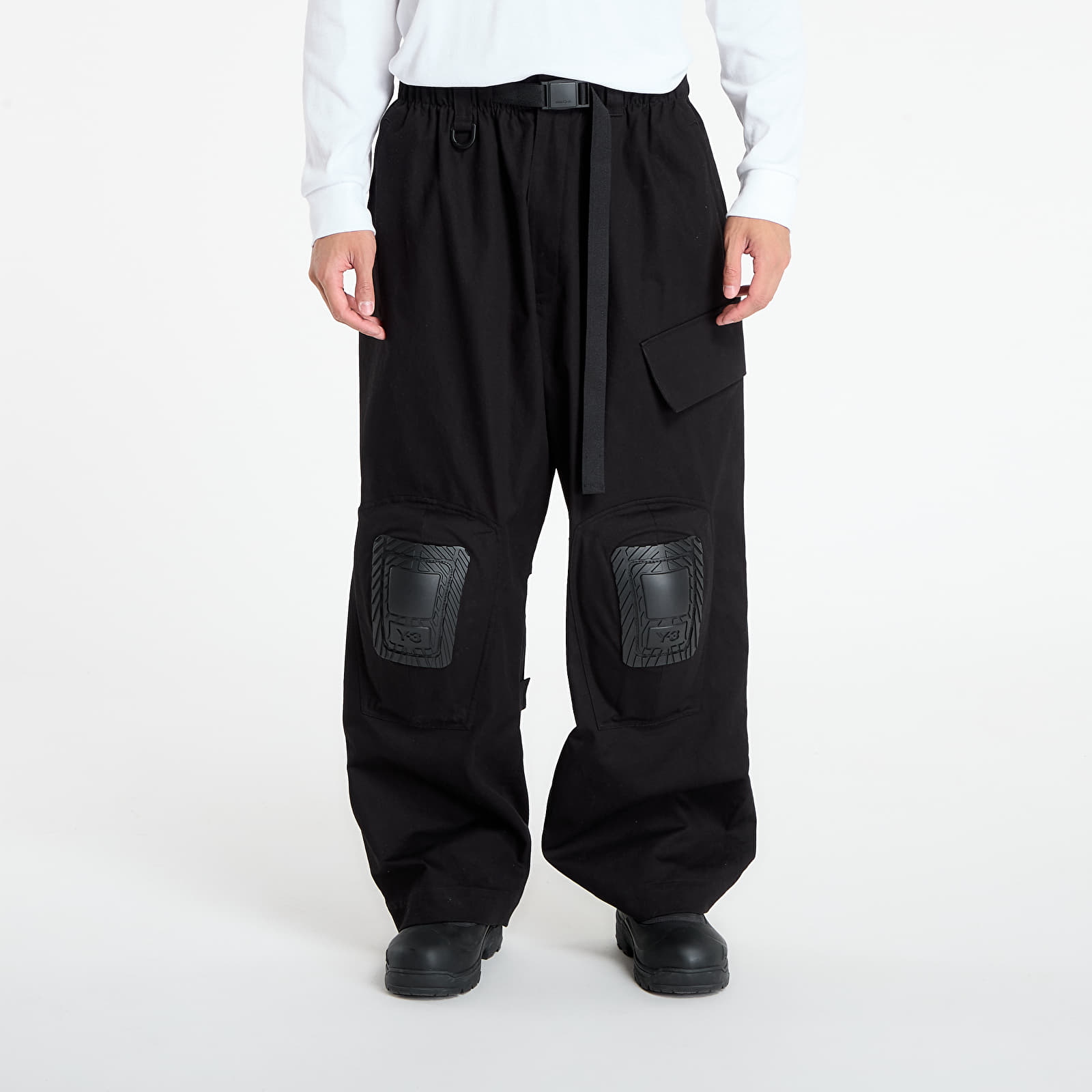 Bukser for menn Y-3 Prt Cargo Pant Black
