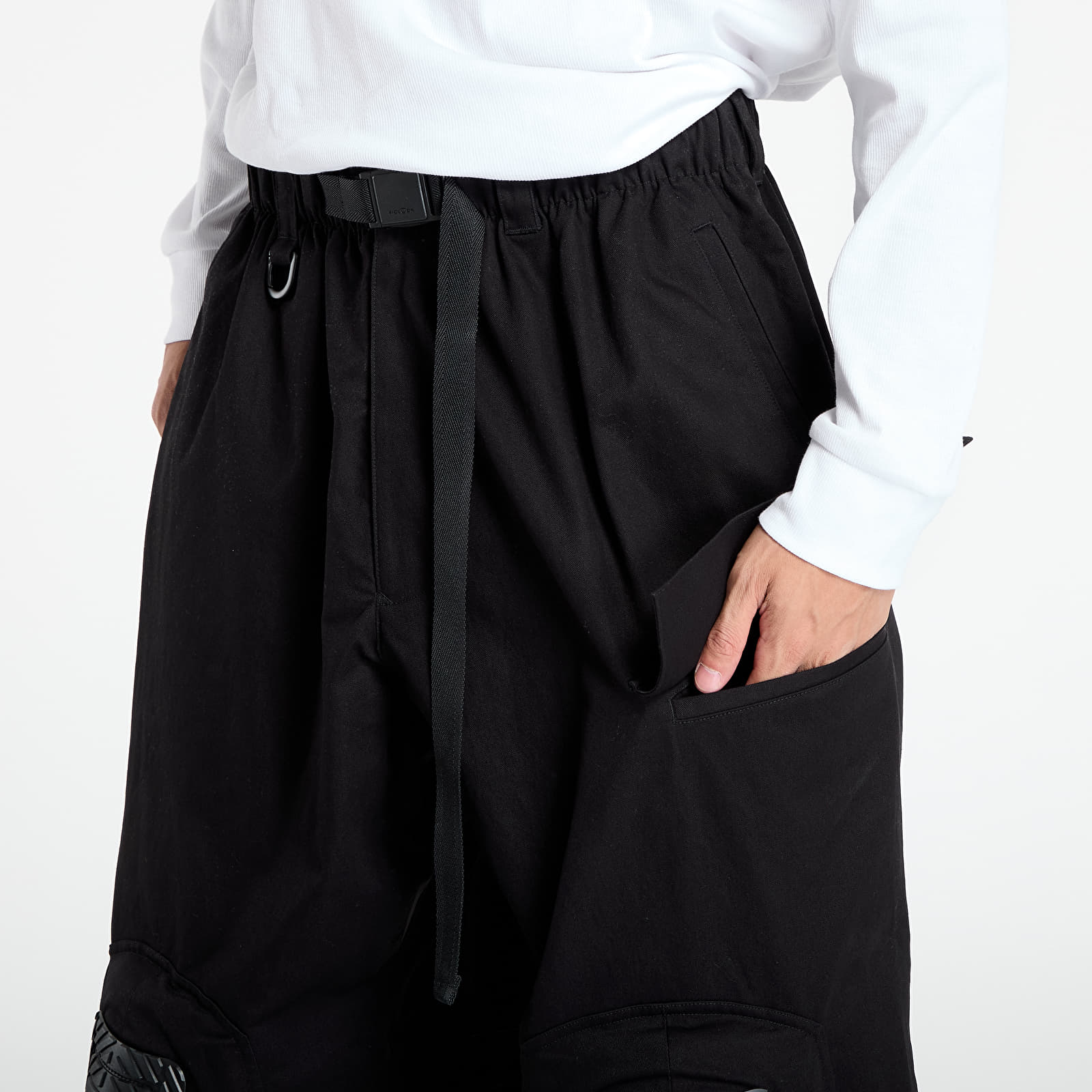Bukser for menn Y-3 Prt Cargo Pant Black