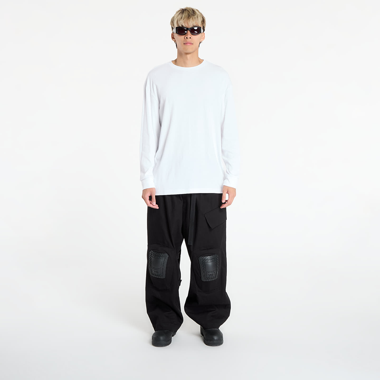 Bukser for menn Y-3 Prt Cargo Pant Black