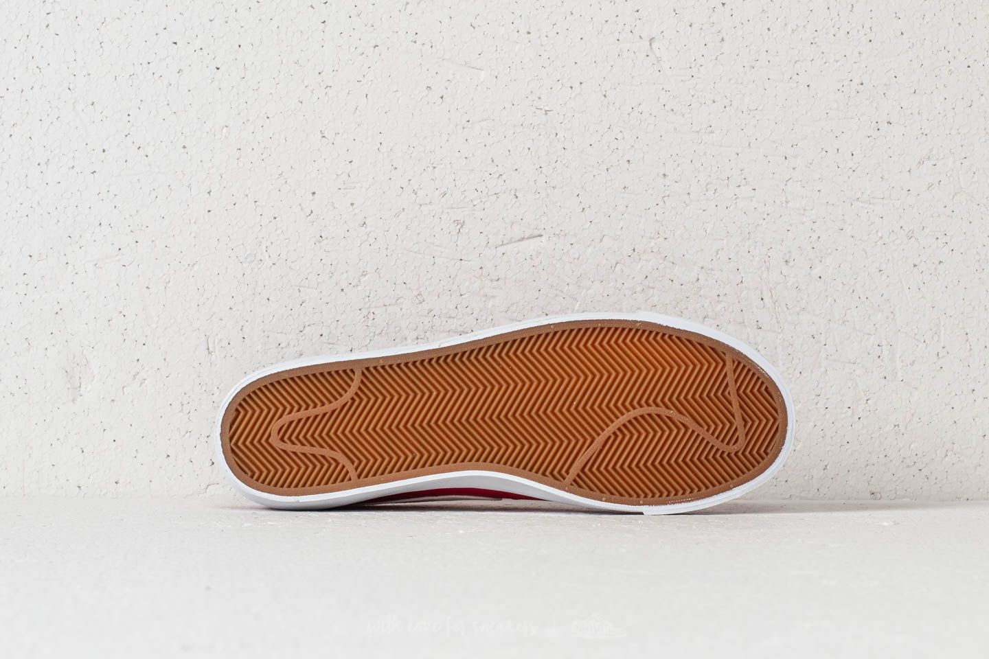 Herren Sneaker und Schuhe Nike Blazer Low Leather Gym Red/ Sail