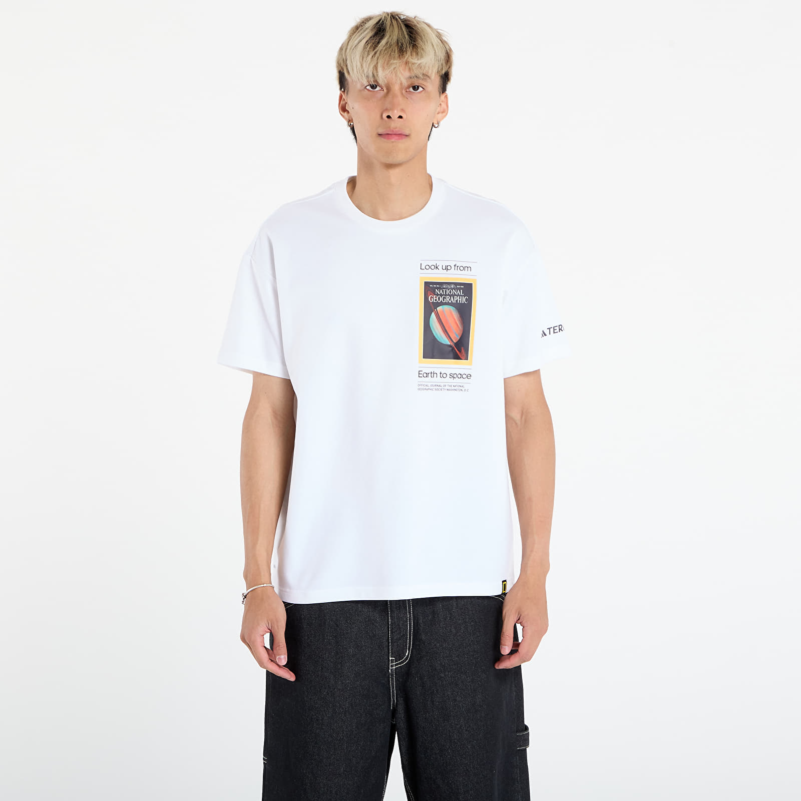 Koszulki adidas National Geographic UF AEROREADY Graphic T-shirt White