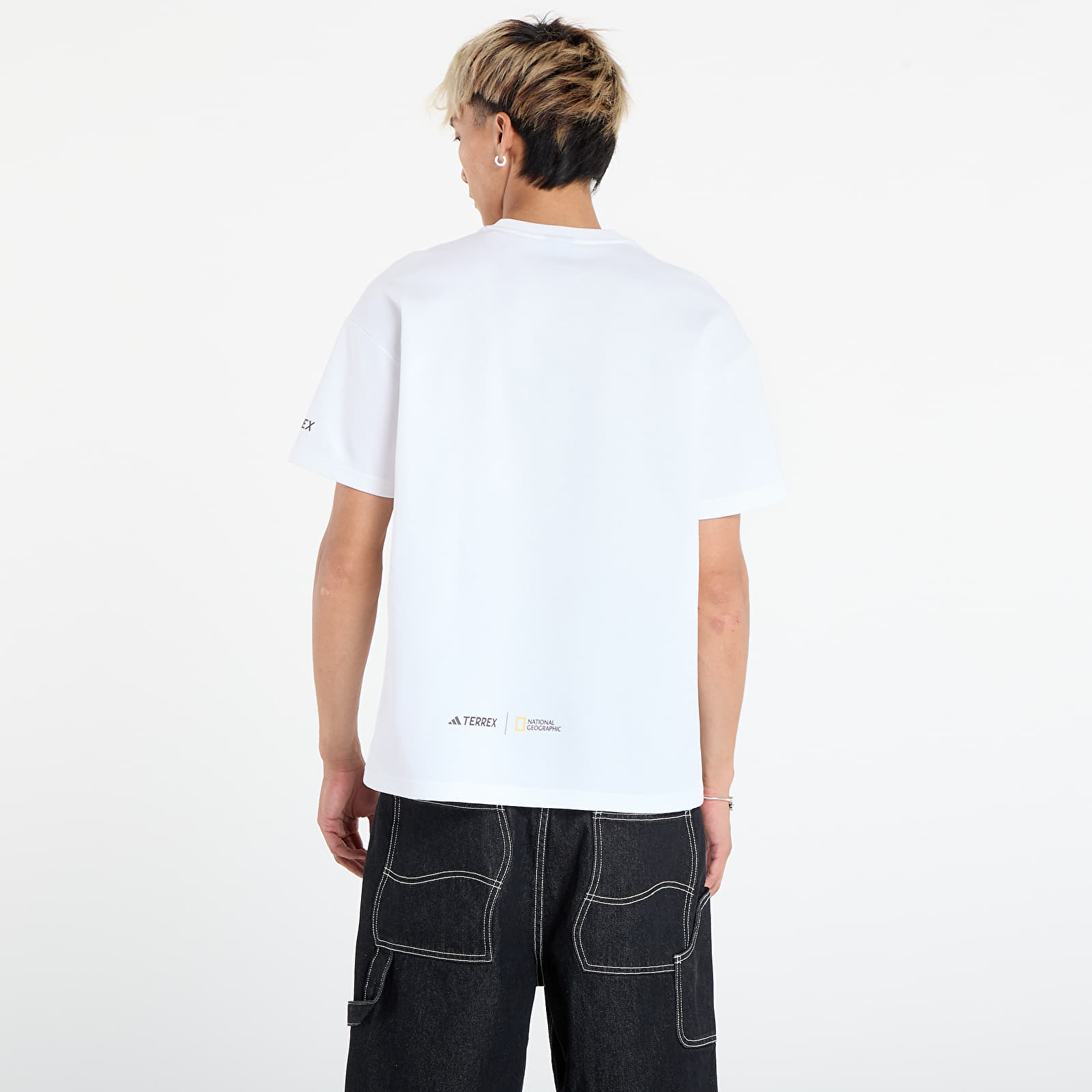 Koszulki adidas National Geographic UF AEROREADY Graphic T-shirt White
