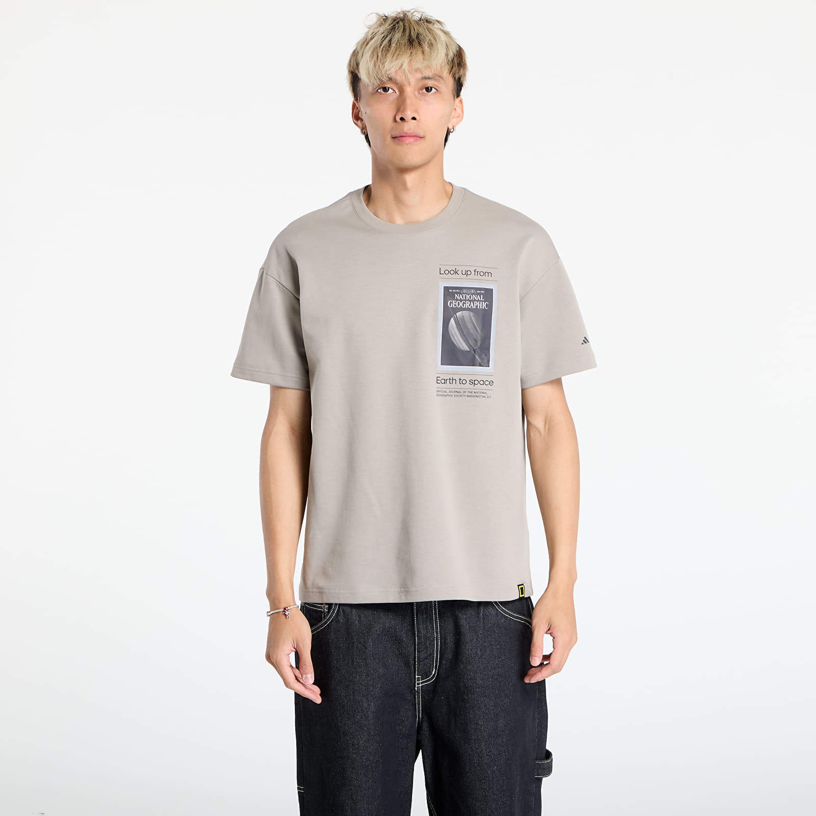 Koszulki adidas National Geographic UF AEROREADY Graphic T-shirt Putty Beige