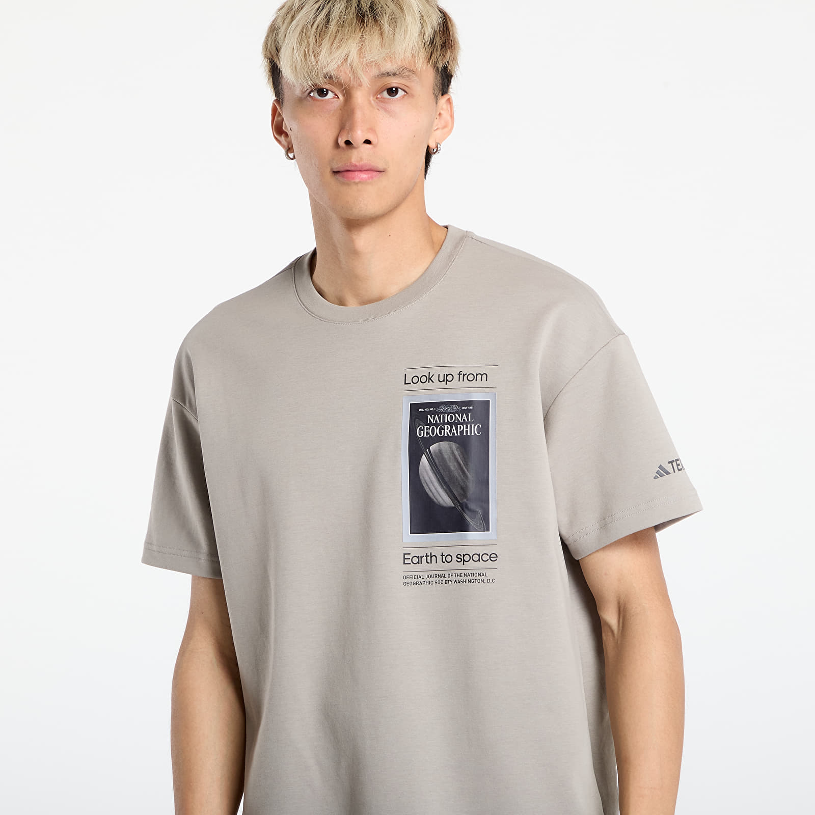 Koszulki adidas National Geographic UF AEROREADY Graphic T-shirt Putty Beige