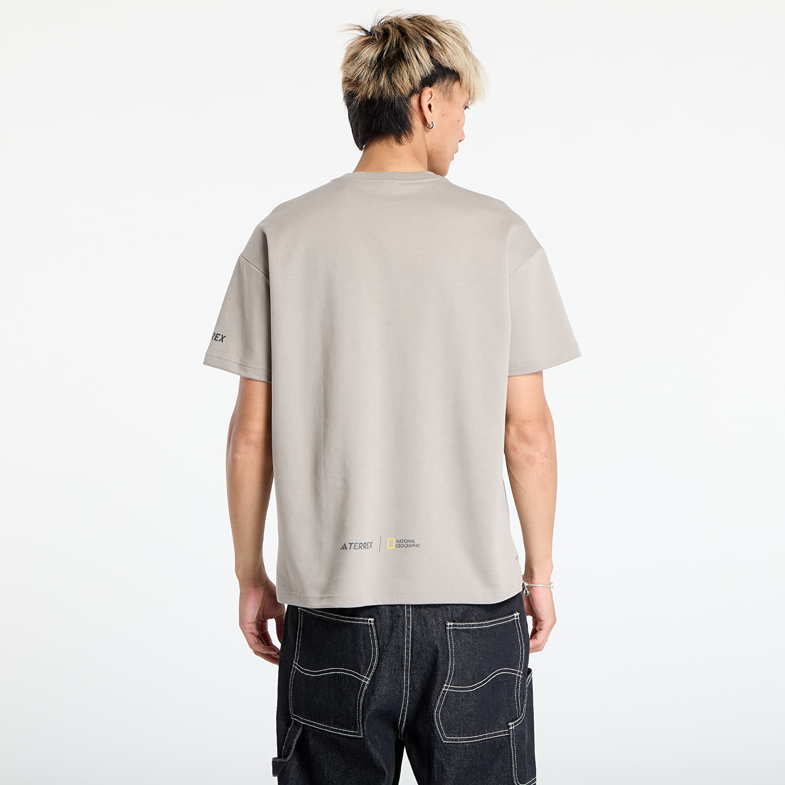 Koszulki adidas National Geographic UF AEROREADY Graphic T-shirt Putty Beige