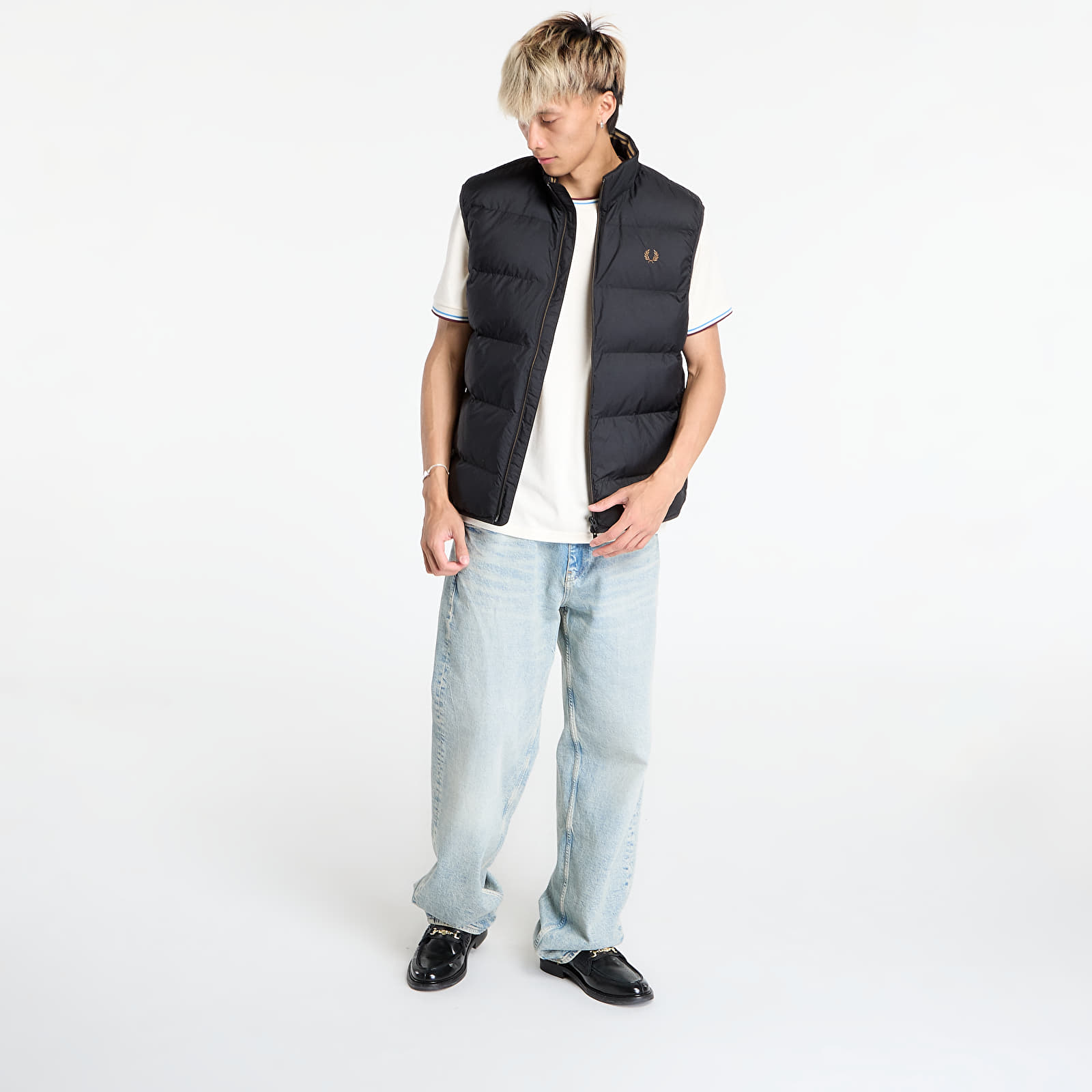 Vests FRED PERRY Insulated Gilet Black