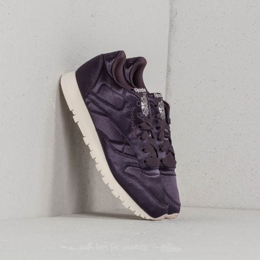 Women s shoes Reebok Classic Leather Satin Smoky Volcano Classic White Footshop