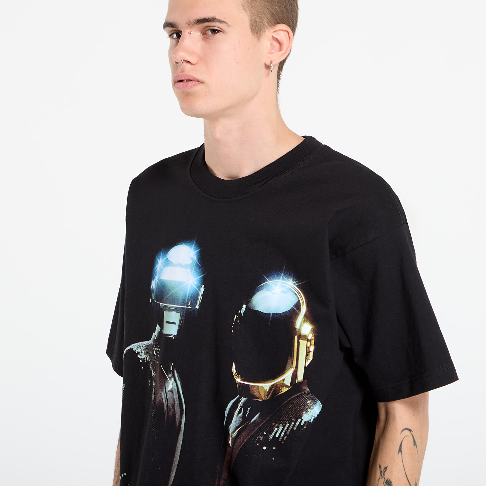 T-shirts PLEASURES Duo T-Shirt Black