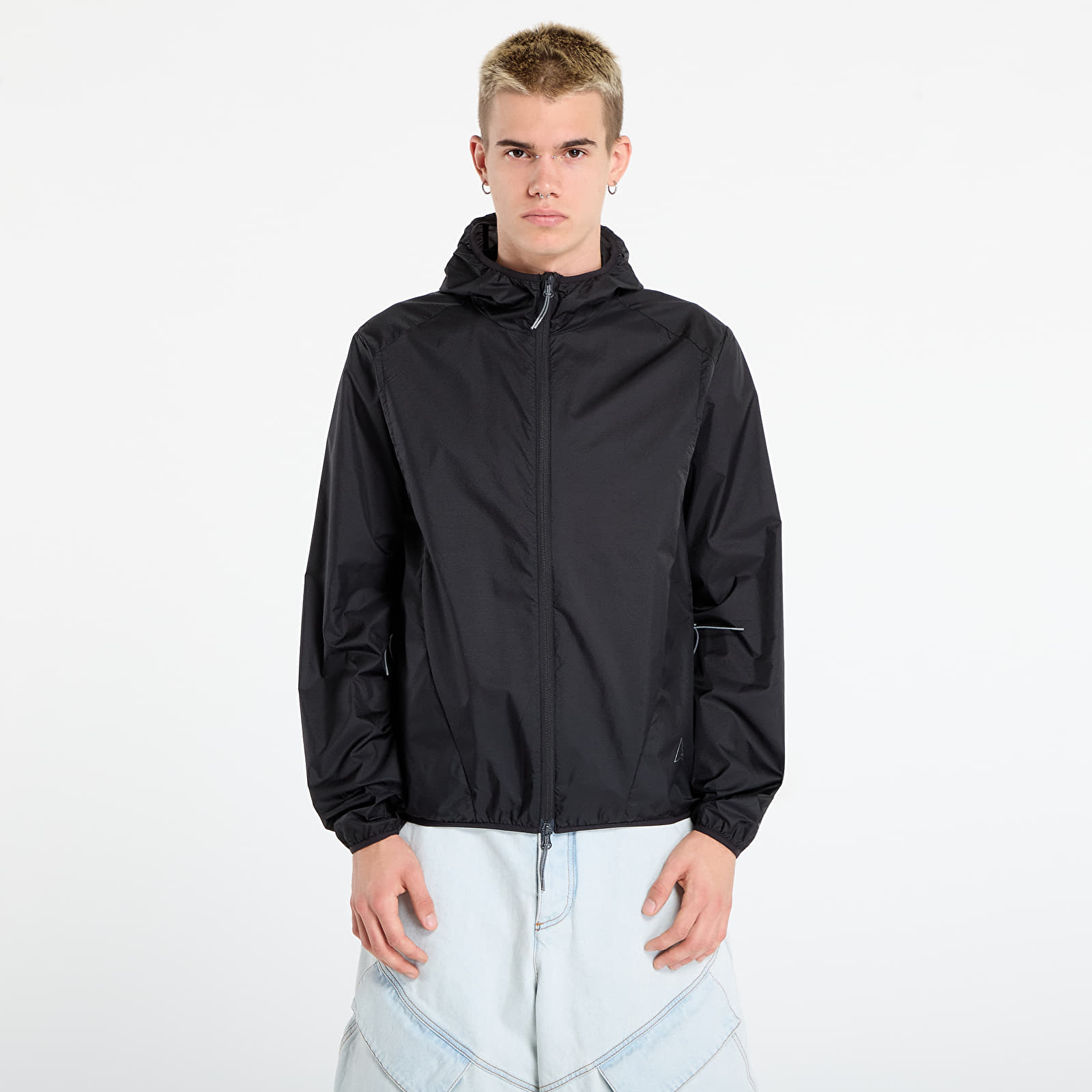 Coach Jackets ROA Hue Packable Wind Jacket Black