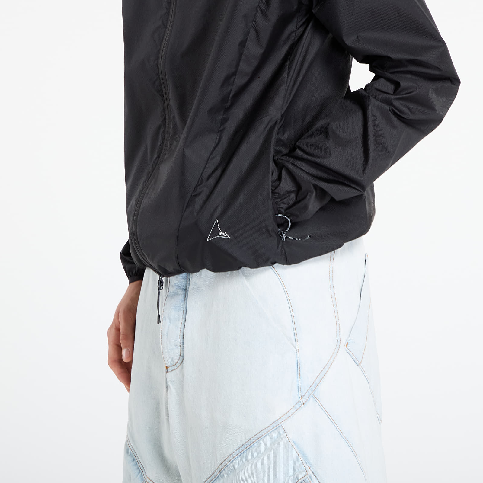 Coach Jackets ROA Hue Packable Wind Jacket Black