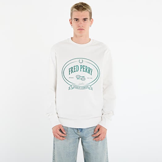 FRED PERRY Chosen By Champions Sweatshirt Snow White