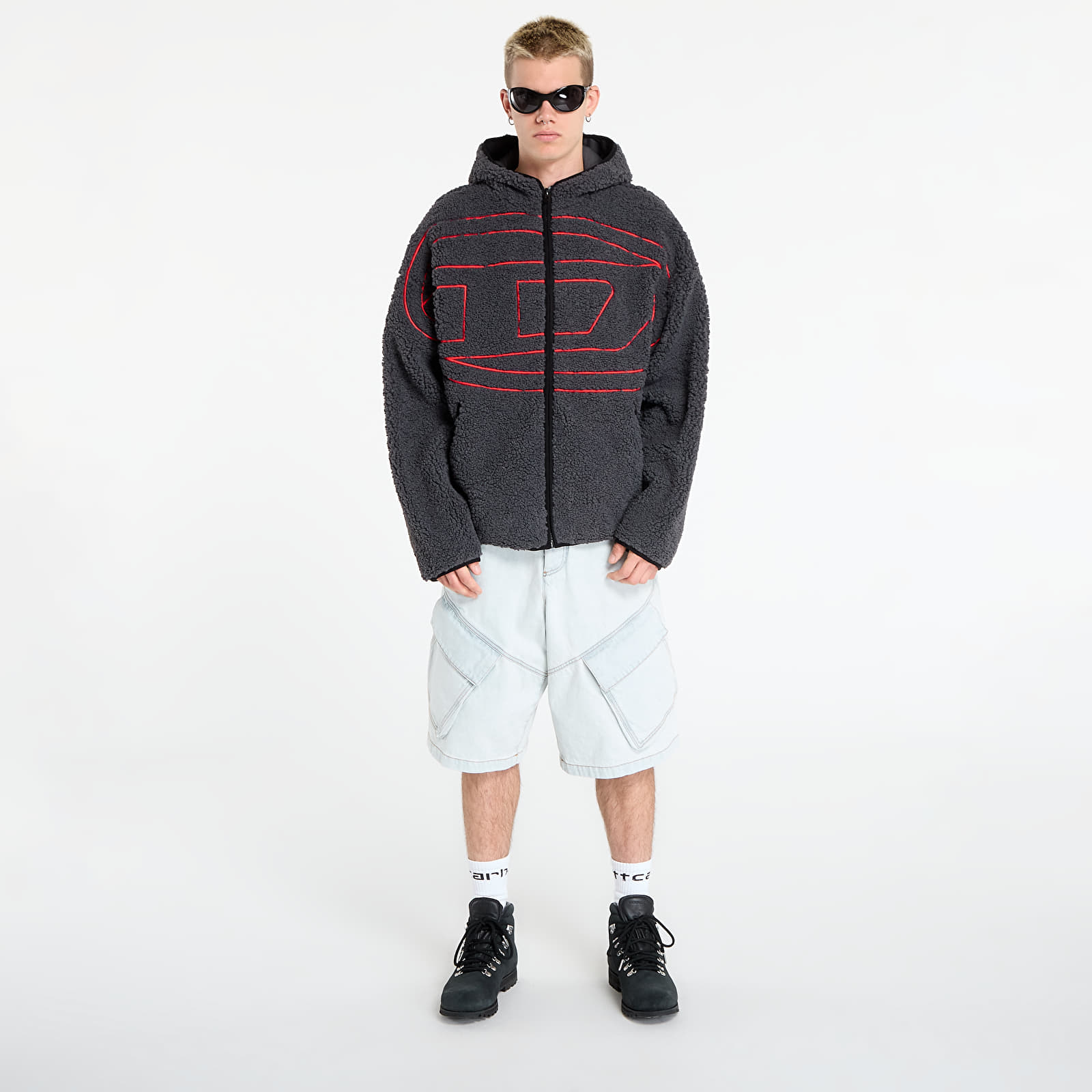 Hoodies and sweatshirts Diesel S-Zat Sweat-Shirt Black