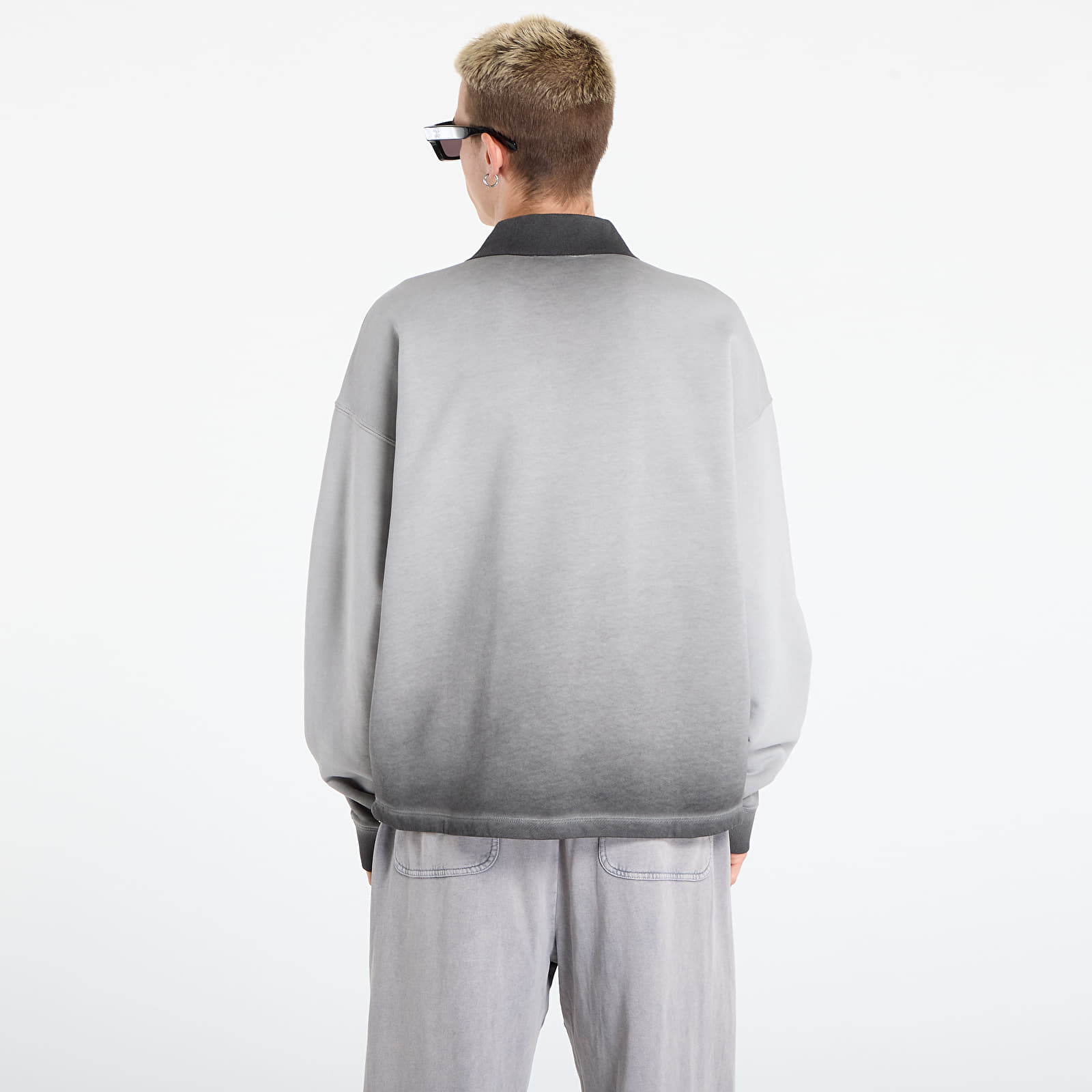Hoodies and sweatshirts Off-White Laundry Fleece L/S Polo Degradé Black