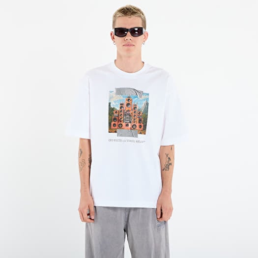 T-shirt Off-White Train Off Skate S/S Tee White/ Black