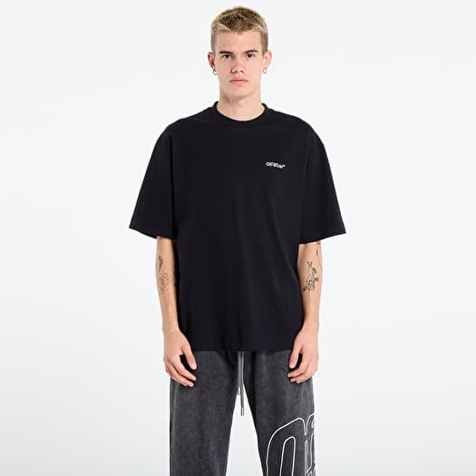 T-shirt Off-White Landscape Arrow Skate S/S Tee Black/ White
