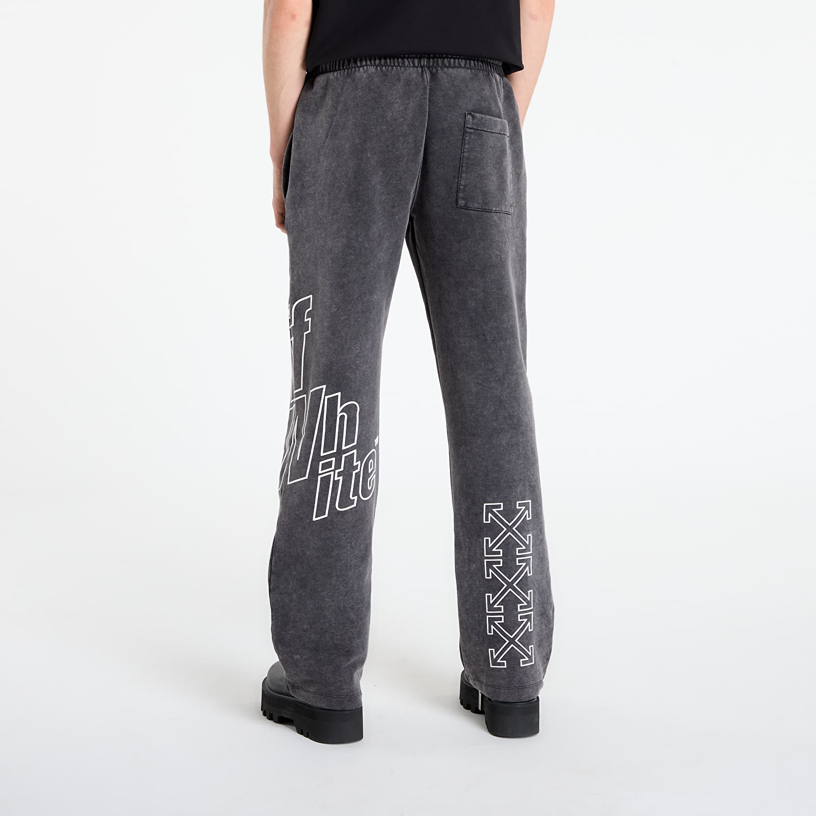Jogger Pants Off-White Outline Arrow Sweatpant Vintage Black