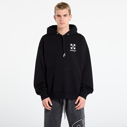 Off-White Small Arrow Skate Hoodie Black/ White