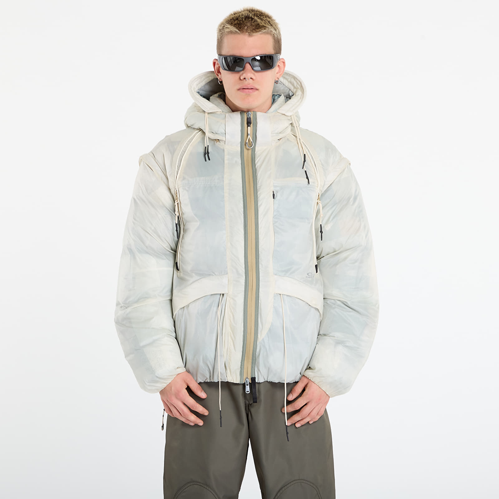 Pufferjakker Oakley Latitude Soar Puffer Jacket Mountain Camo Green