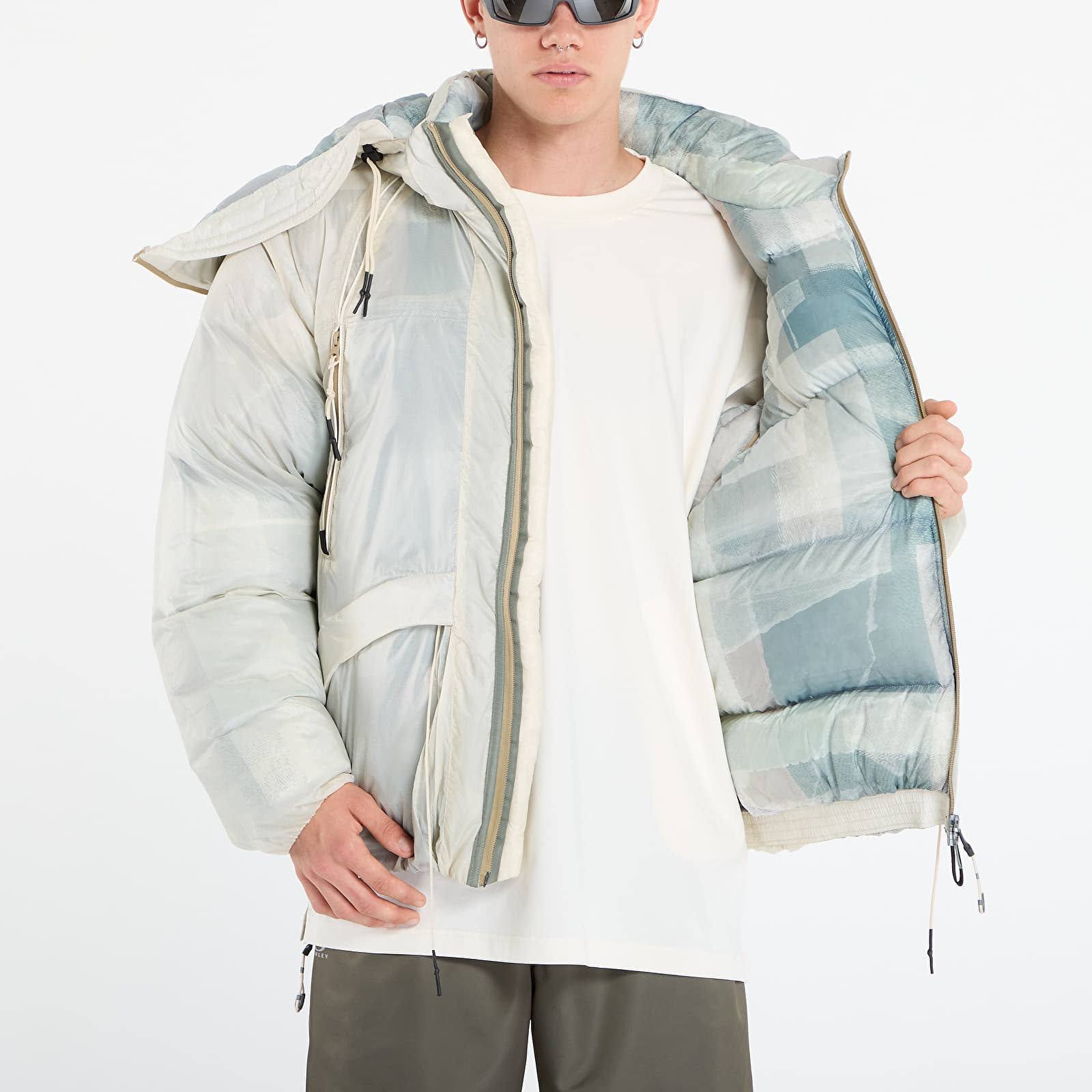 Pufferjakker Oakley Latitude Soar Puffer Jacket Mountain Camo Green