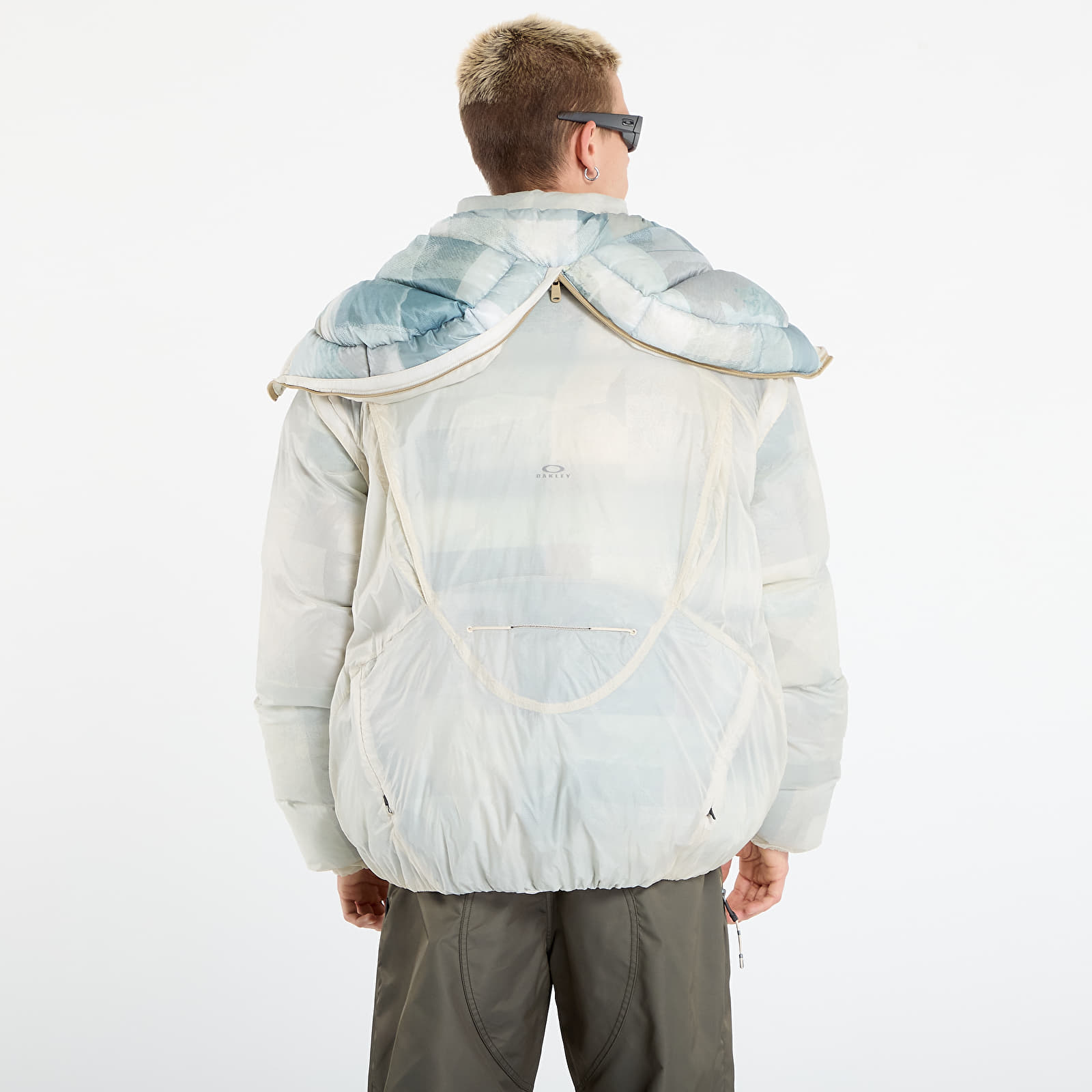 Pufferjakker Oakley Latitude Soar Puffer Jacket Mountain Camo Green