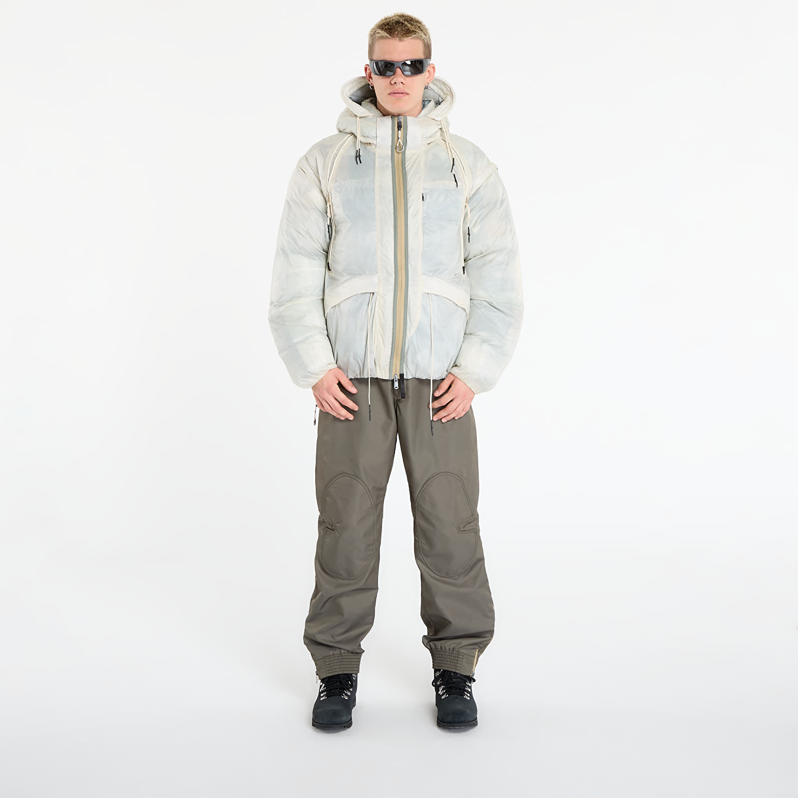 Pufferjakker Oakley Latitude Soar Puffer Jacket Mountain Camo Green